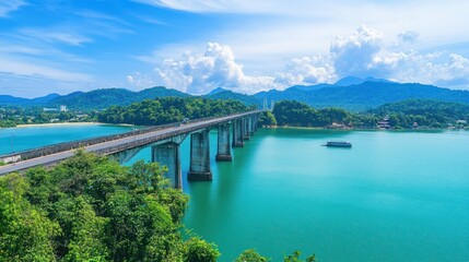 Bridge Over Turquoise Water