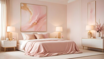 Photo interior modern design room 3d illustration