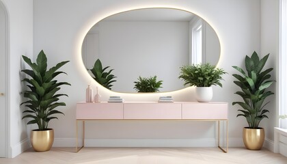 Photo interior modern design room 3d illustration