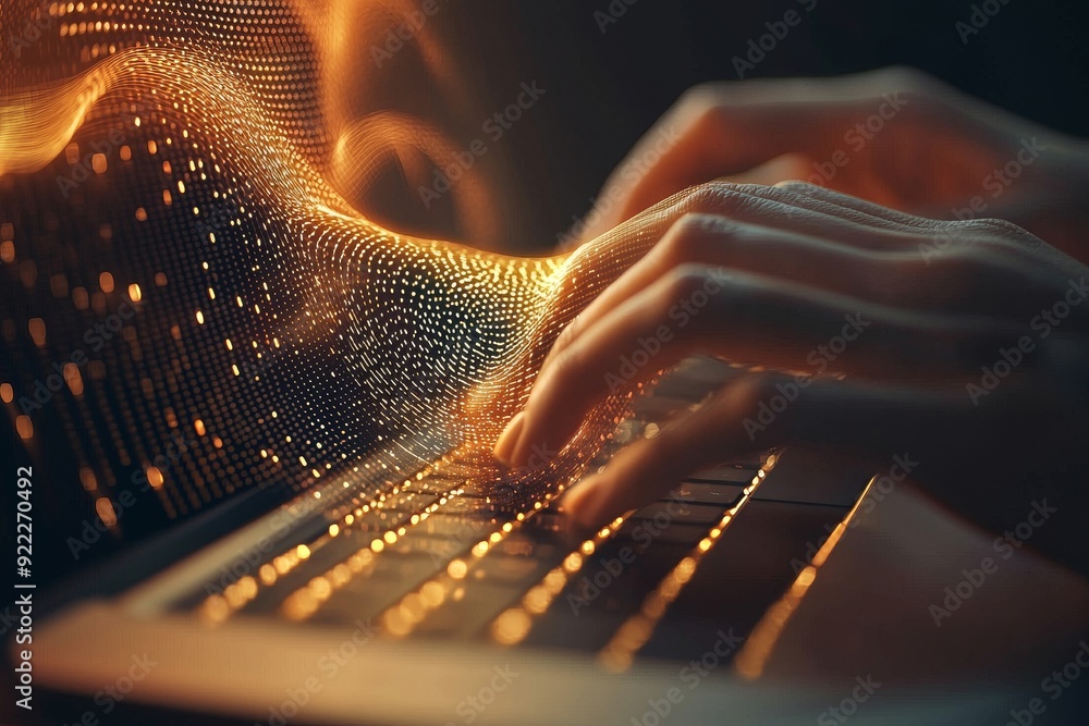 Poster big data technology, data mining, stock analysis, machine learning, and business analytics. data sci
