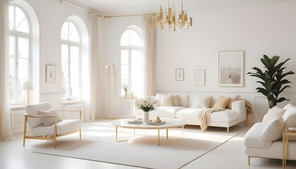 Photo interior modern design room 3d illustration