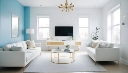 Photo interior modern design room 3d illustration