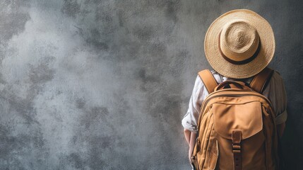 Traveler with a Backpack