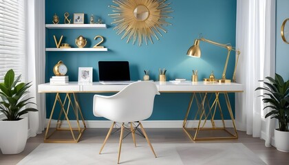 Photo interior modern design room 3d illustration