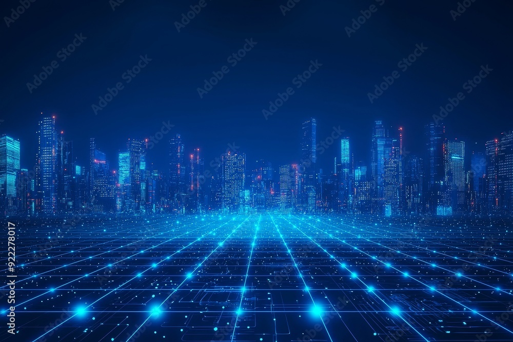 Aufkleber digital line electronic network data innovation background technology abstract.
