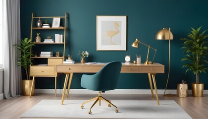 Photo interior modern design room 3d illustration