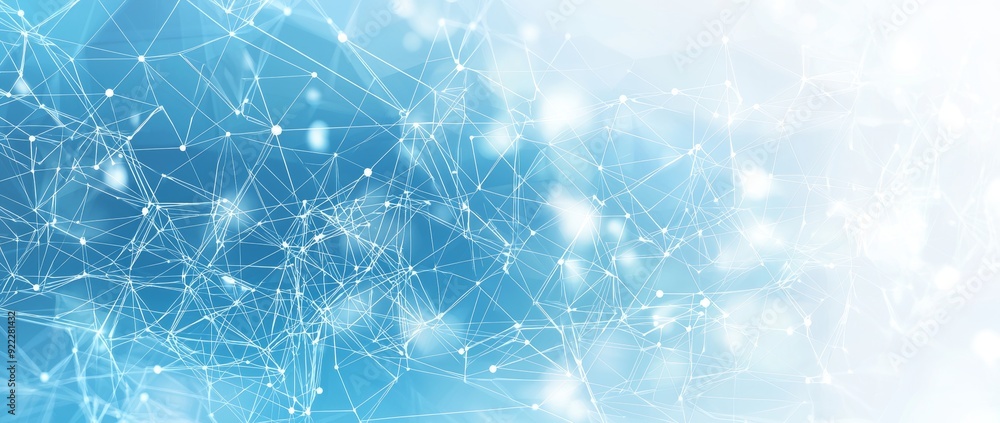 Poster stock image of abstract digital background for project management