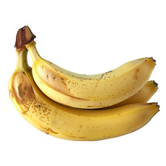 Bright Yellow Ripe Banana