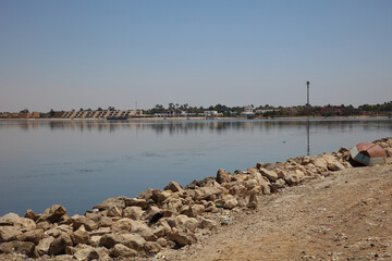 Qarun Lake, Water, Shore, Boat