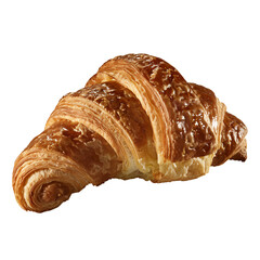 Classic French Croissant with Crispy Crust and Buttery Layers