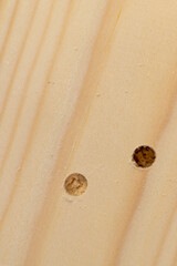 metal drill bit and pine wood board during operation