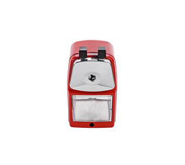 red rotary pencil sharpener  transparent png