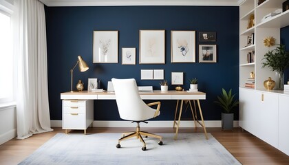 Photo interior modern design room 3d illustration