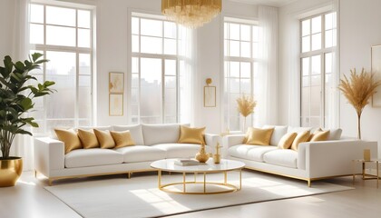 Photo interior modern design room 3d illustration