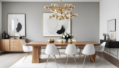 Photo interior modern design room 3d illustration