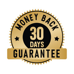 30 Days Money Back Guarantee | Money Back | Icon | Vector