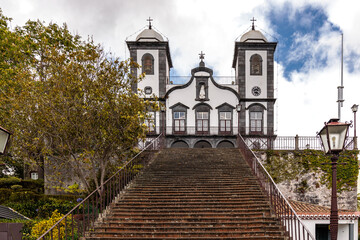 Obraz premium Church of the Igreja de Nossa Senhora do Monte in Funchal on the island of Madeira