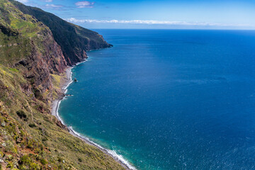 Fototapeta premium Nooks and crannies at Ponta do Pargo on the island of Madeira