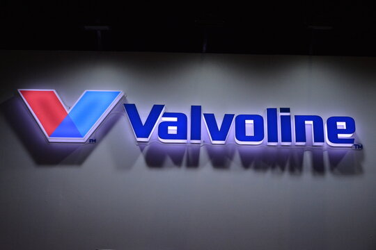 Valvoline booth sign at Inside Racing Bike Fest and Trade Show in Pasay, Philippines