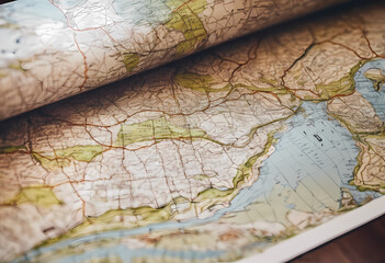 Obraz premium Ancient map of the world