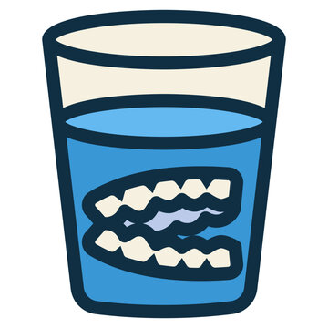 Dentures clip art preview