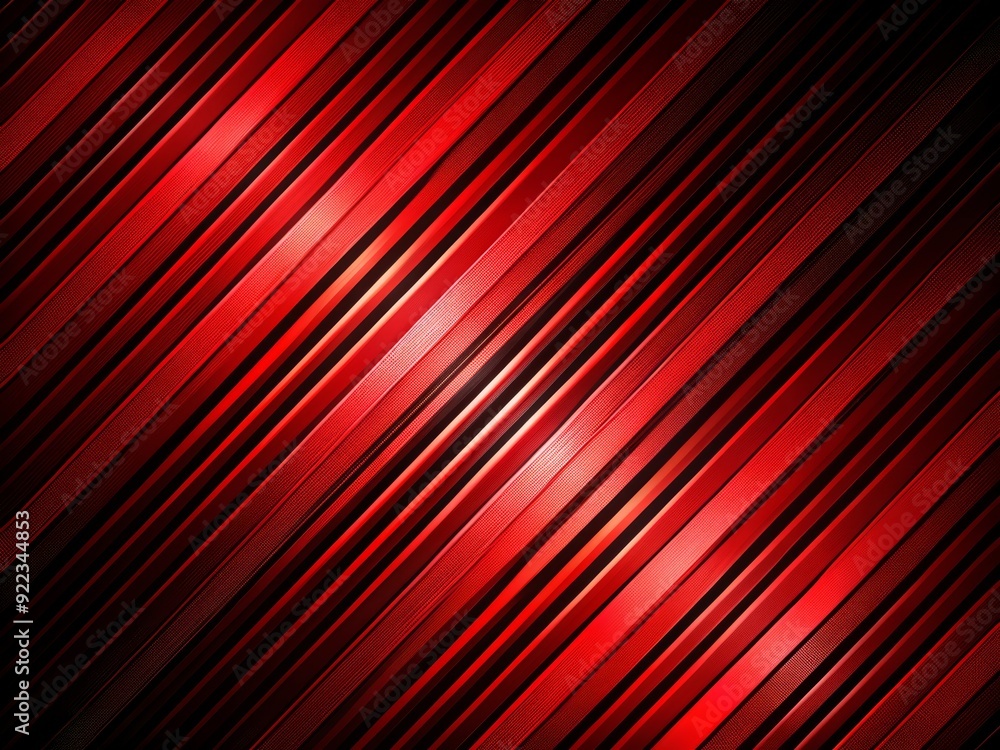 Poster vibrant red and black abstract light pattern gradates into a modern diagonal background, exuding sle