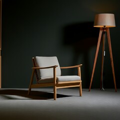 chair and table