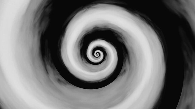 Hypnotic Spiral Spinning Smoke Droste