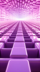 Obraz premium 3D Crystal Blocks, Abstract Image, Texture, Pattern Background, Wallpaper, Cover and Screen for Smartphone, Cell Phone, Computer, Laptop, 9:16 and 16:9 Format