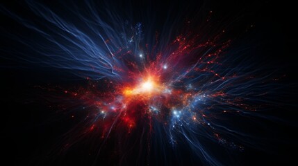 Stunning supernova explosion captured in deep space   remarkable image of cosmic event
