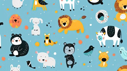 Cute Animals Pattern