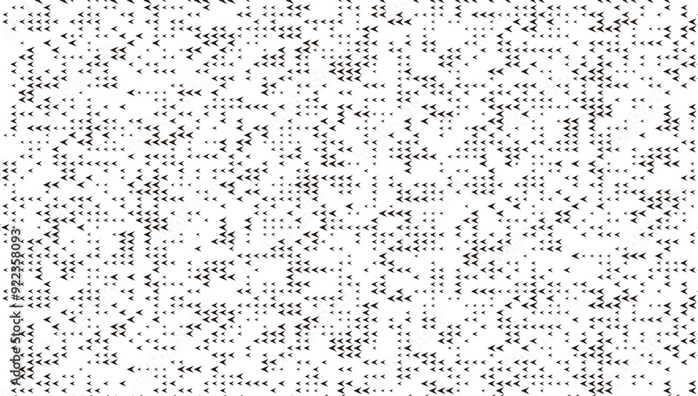Poster black and white abstract pixel effect pattern pattern. square shape for jersey pattern or background