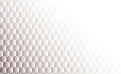 Hexagonal shape background.