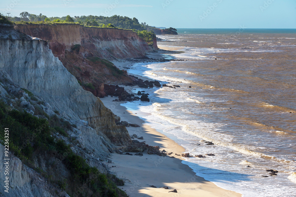 Sticker coast in brazil