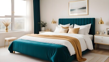 Photo interior modern design room 3d illustration