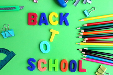 On a green background it says 