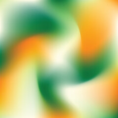 abstract colorful background. green white orange summer happy nature color gradiant illustration. green white orange color gradiant background

