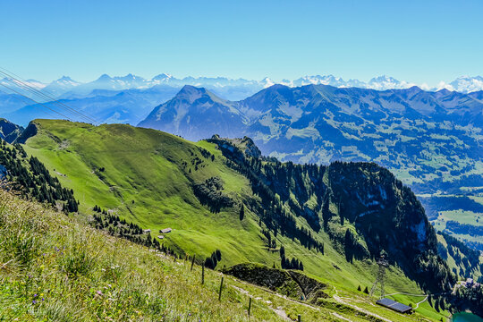 Stockhorn, Hinterstockensee, Bergsee, Mieschflue, Chrindi, Walpersbergflue, Wanderweg, Klettern, Fischer, Aussicht, Alpen, Berner Oberland, Simmental, Kanton Bern, Sommer, Schweiz