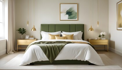 Photo interior modern design room 3d illustration