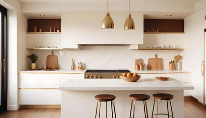 Fototapeta premium Photo interior modern design room 3d illustration