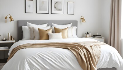 Photo interior modern design room 3d illustration
