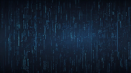 Obraz premium Matrix Code: The Essence of Digital Reality