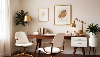 Photo interior modern design room 3d illustration
