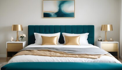 Photo interior modern design room 3d illustration