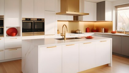 Fototapeta premium Photo interior modern design room 3d illustration