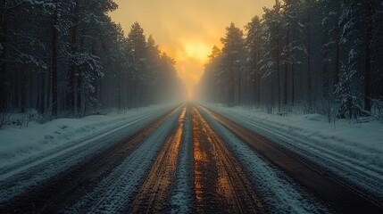 Fototapeta premium northern lights aurora borealis Lapland night landscape, Lapland, aurora, Borealis, night