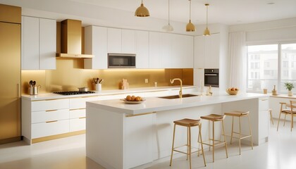 Photo interior modern design room 3d illustration