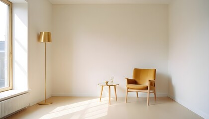 Photo interior modern design room 3d illustration