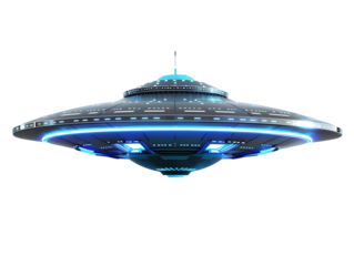 UFO, UAP inform a color saucer, Unidentified Flying Object , Unidentified Aerial Phenomena, Strange objects may come from outer space or contain unexpected technology 