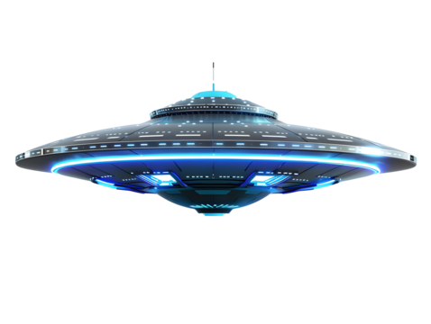 UFO, UAP inform a color saucer, Unidentified Flying Object , Unidentified Aerial Phenomena, Strange objects may come from outer space or contain unexpected technology 